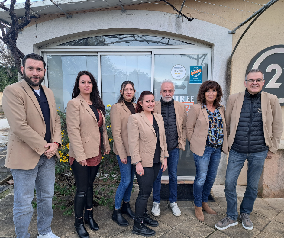 l'équipe de l'agence L'Agence des Garrigues