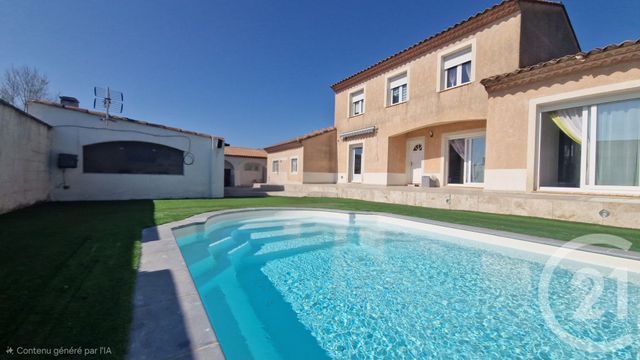 maison à vendre - 5 pièces - 140.0 m2 - MILHAUD - 30 - LANGUEDOC-ROUSSILLON - Century 21 L'Agence Des Garrigues